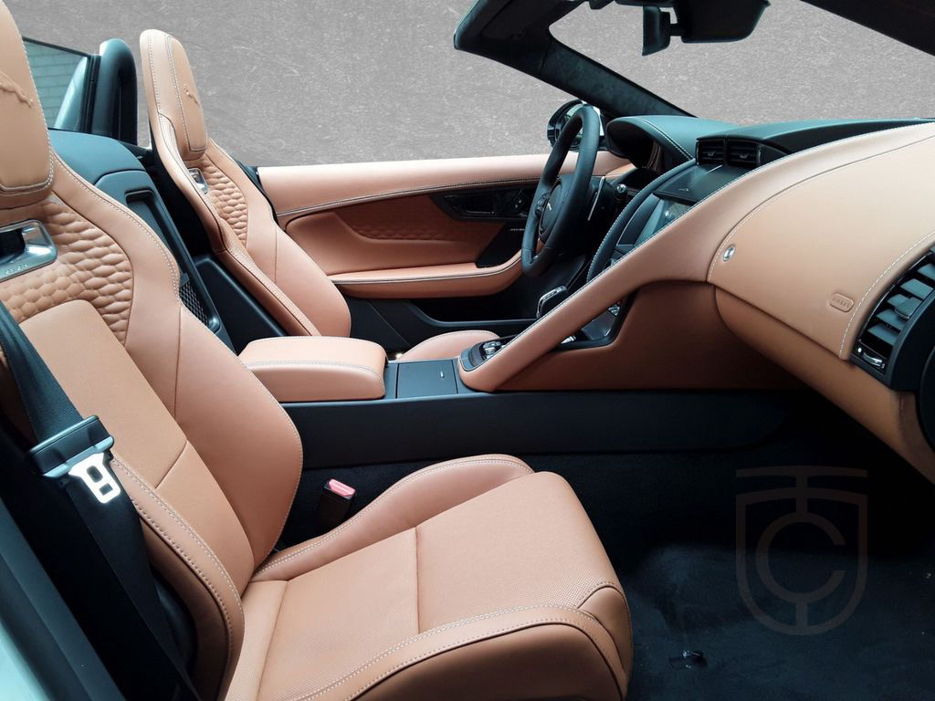 Jaguar F-Type Cabrio P575 AWD R75 Bremssättel rot Klima
