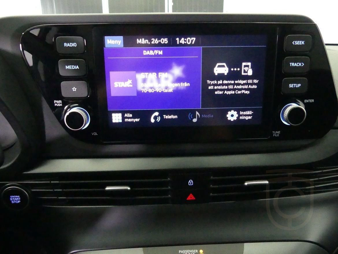 Hyundai Bayon 1.0T Advanced B-Kamera Carplay