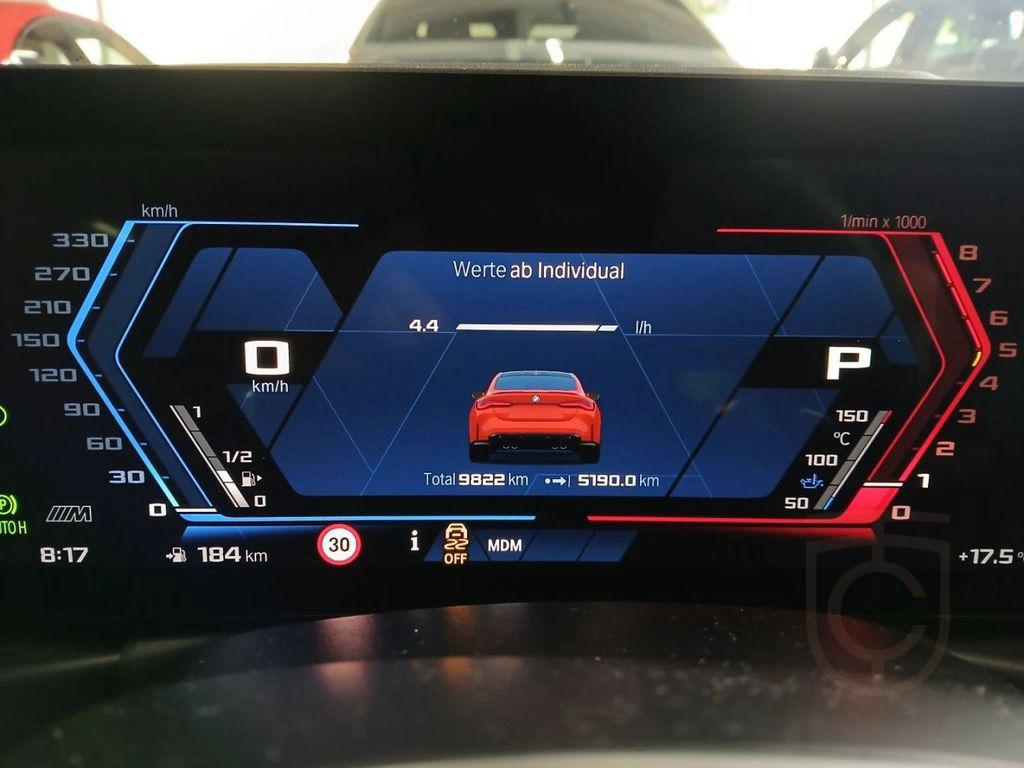 BMW M4 Competition CarbonDach Laser Kamera Har/Kard