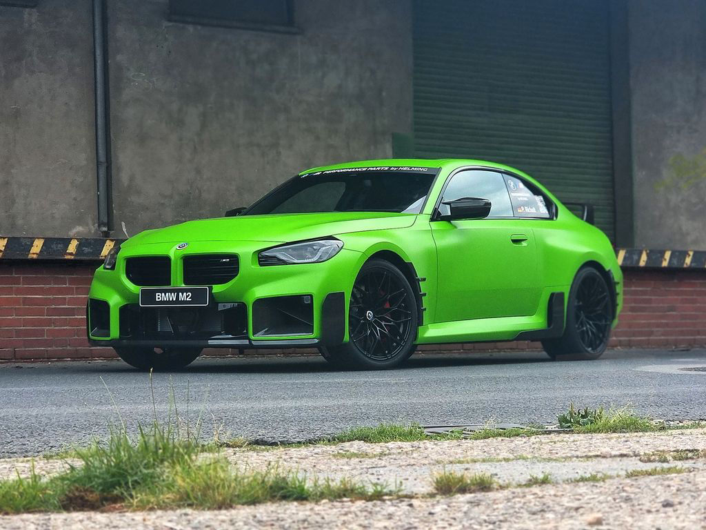 BMW M2 Coupé - Apple Green foliert / BMW M Perfomanc