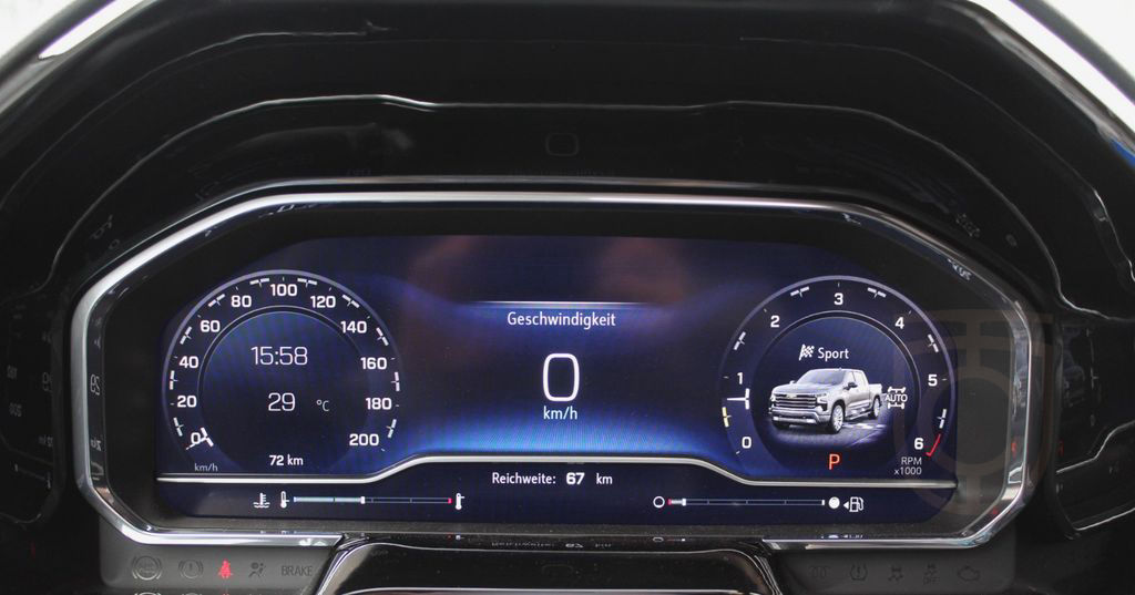 Chevrolet Silverado 6,2L., HighCountry, HUD, 360°, Night