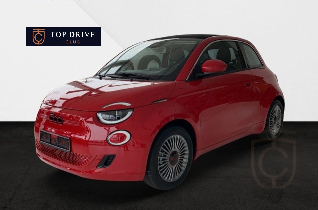 Fiat 500e Cabrio Edition Red +LED+RFK+Navi