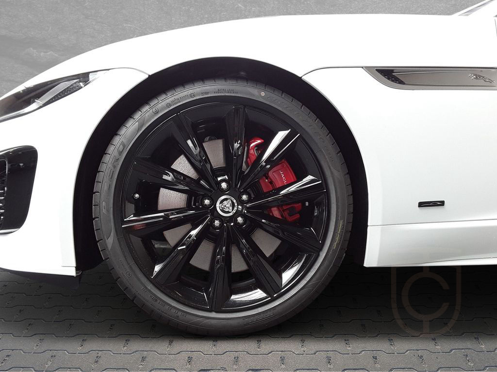 Jaguar F-Type Cabrio P575 AWD R75 Bremssättel rot Klima
