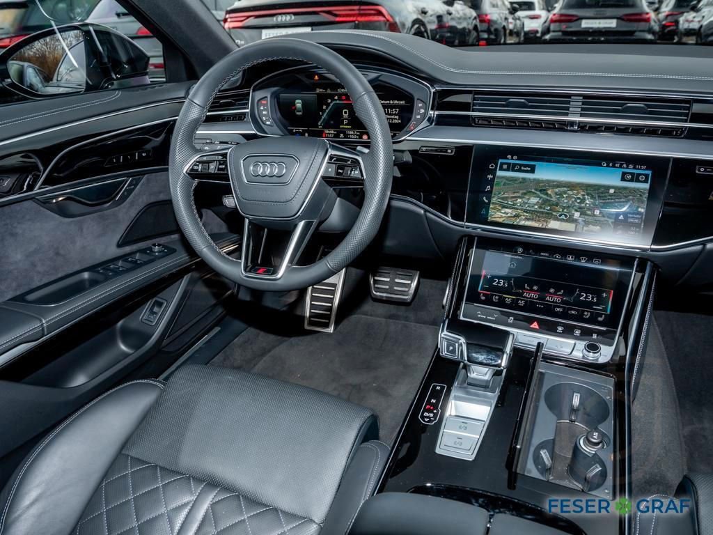 Audi S8 Matrix/Pano/Standhzg/HuD/Optik schwarz
