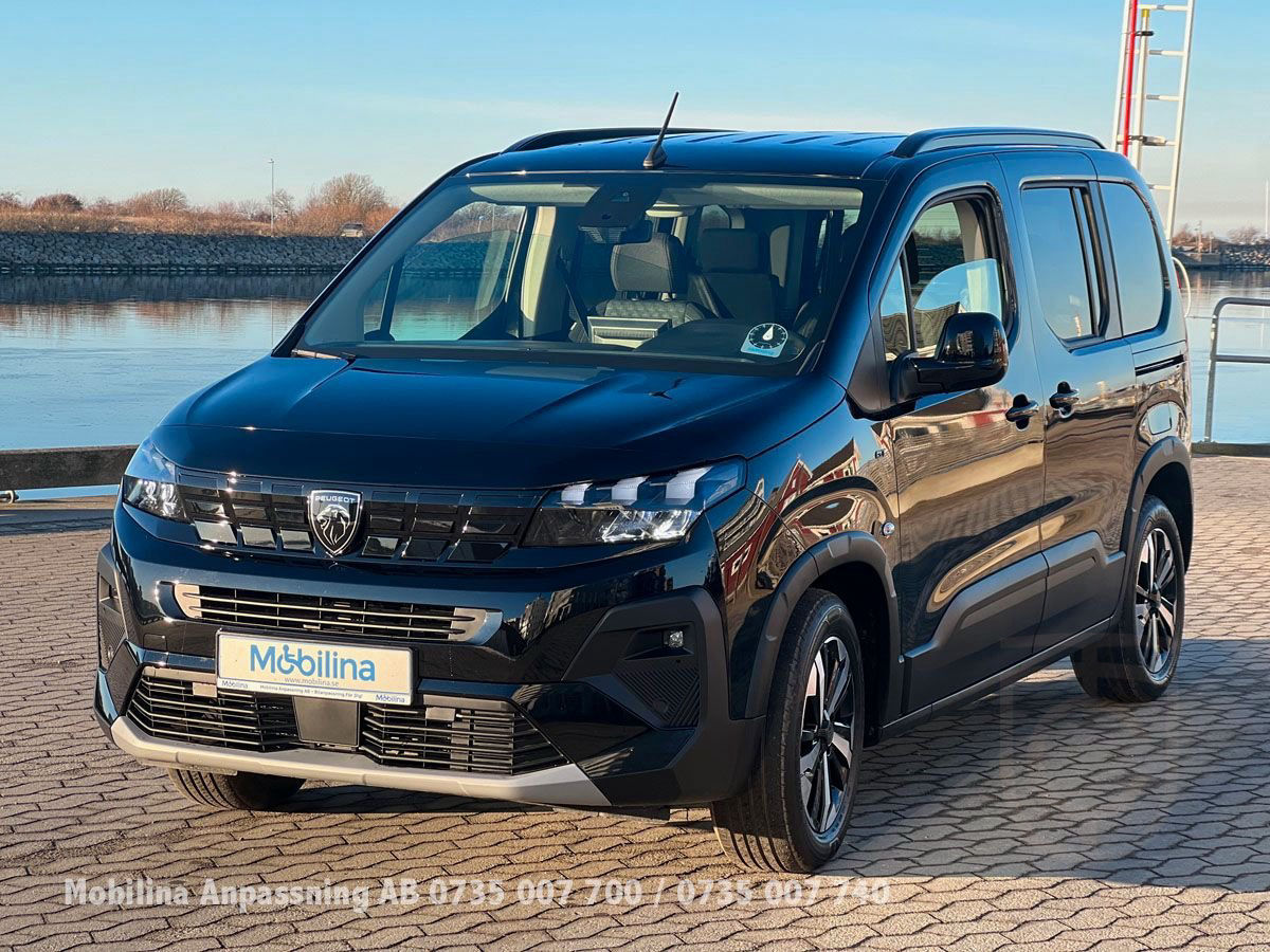 Peugeot Rifter Handikappanpassad Rullstolsbil