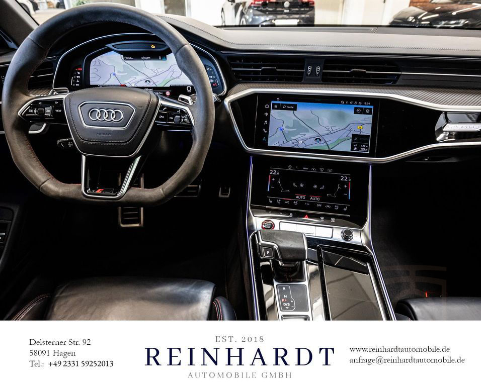 Audi RS6 AVANT ALL-BLACK 22Z./ACC/HuD/PANO/RS-AGA/B&O