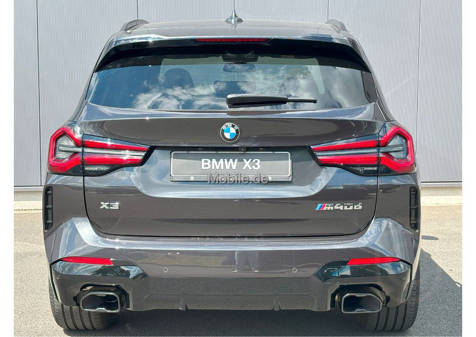 BMW X3 M40d PANO HUD ACC LEDER LASER AHK PAP APPLE
