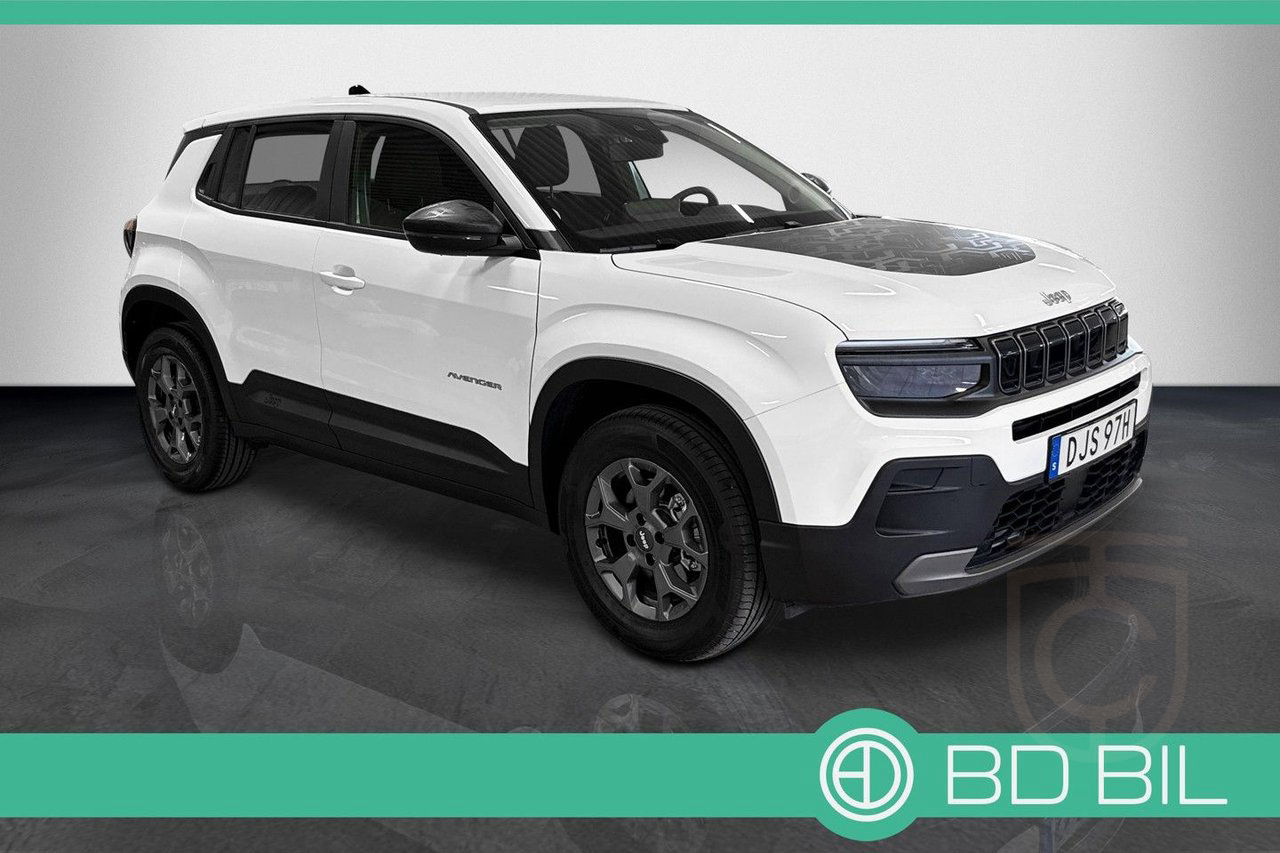 Jeep Avenger e-Hybrid 1.2 Turbo LONGITUDE NYBILSGARANTI