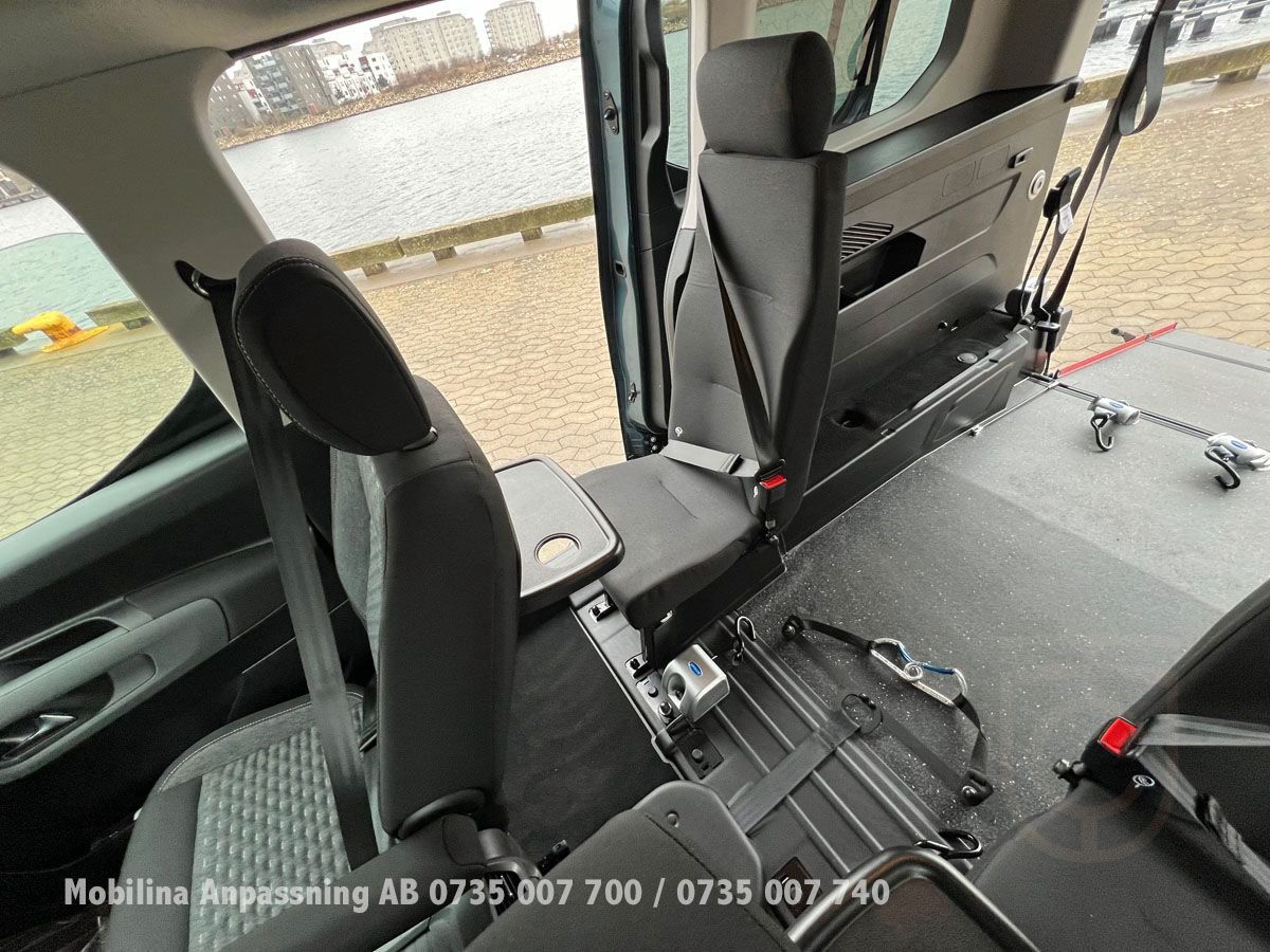 Peugeot Rifter Handikappanpassad Rullstolsbil