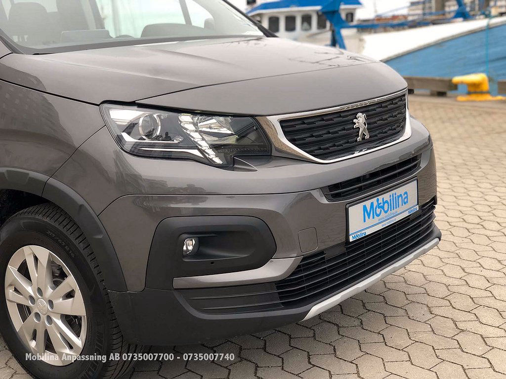 Peugeot Rifter Handikappanpassad Golvsänkt