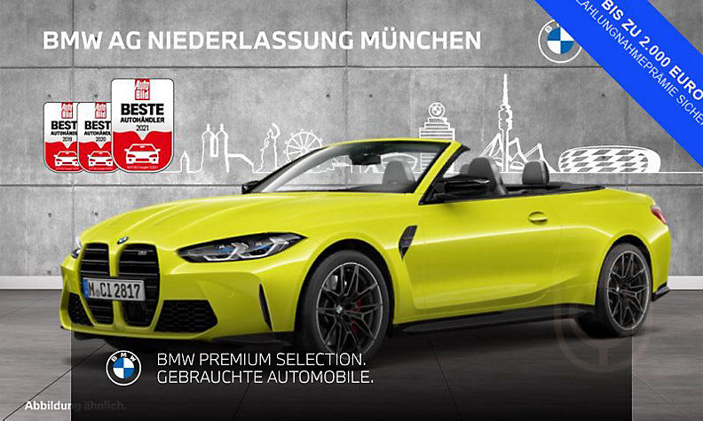 BMW M4 Competition M xDrive Cabrio