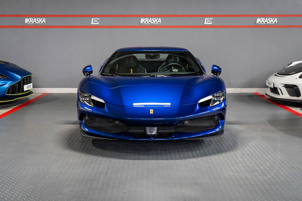 Ferrari 296 GTB Blu Elettrico AFS 360° LIFT RACING-SEATS