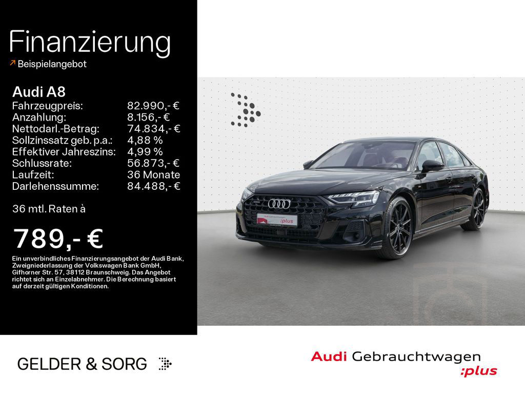 Audi A8 60 TFSI qu. S line Air*B&O*Massage*Stand*AHK