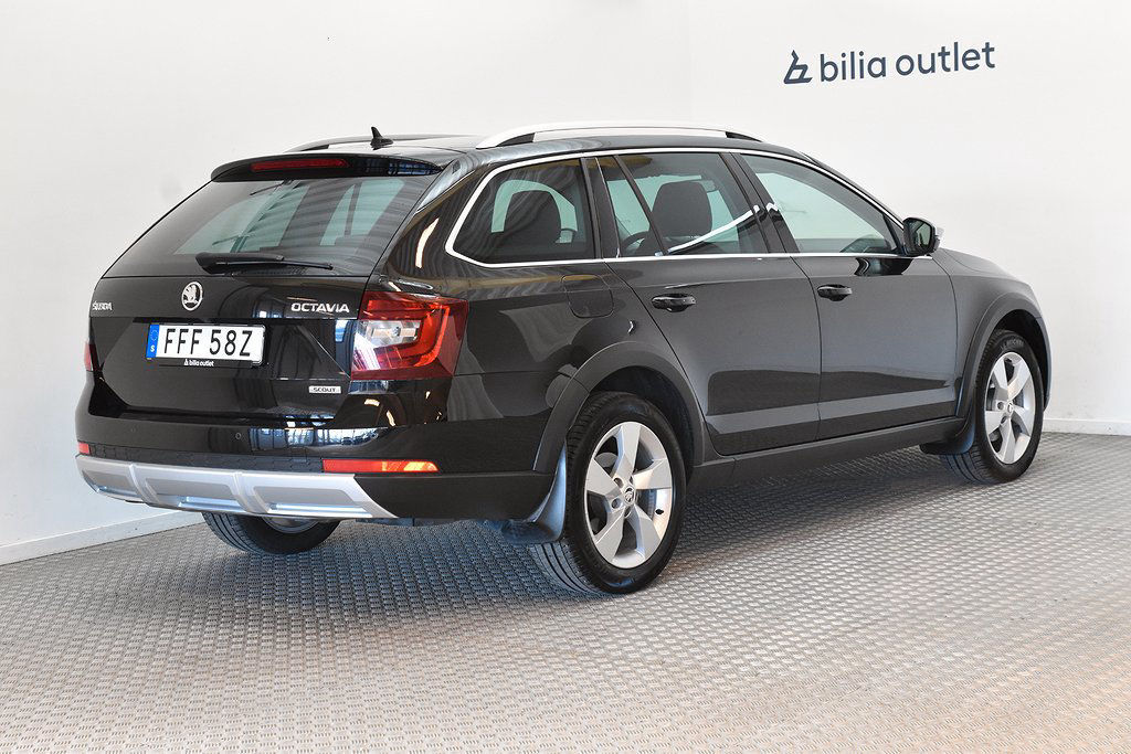 Skoda Octavia Scout 2.0 TDI 4x4 DSG Premium Nav Värmare Drag