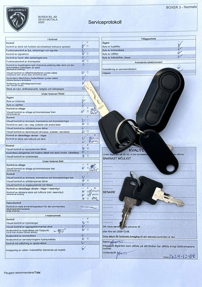 Peugeot Boxer Chassi Cab 335 2.2