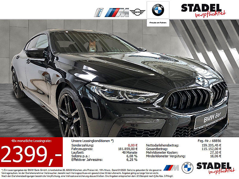 BMW M8 Competition Gran Coupé xDrive