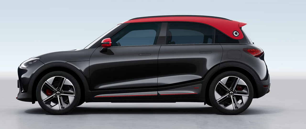 Smart #1 BRABUS*Kůže*V2L*Tepelné čerpadlo*Panorama*360°