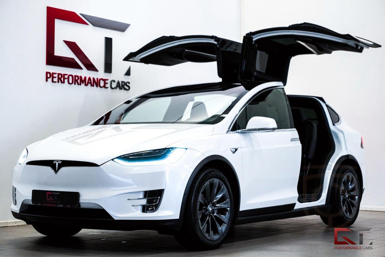 Tesla Model X 75D Luftfjädring Autopilot Leasebar 1 Ägare