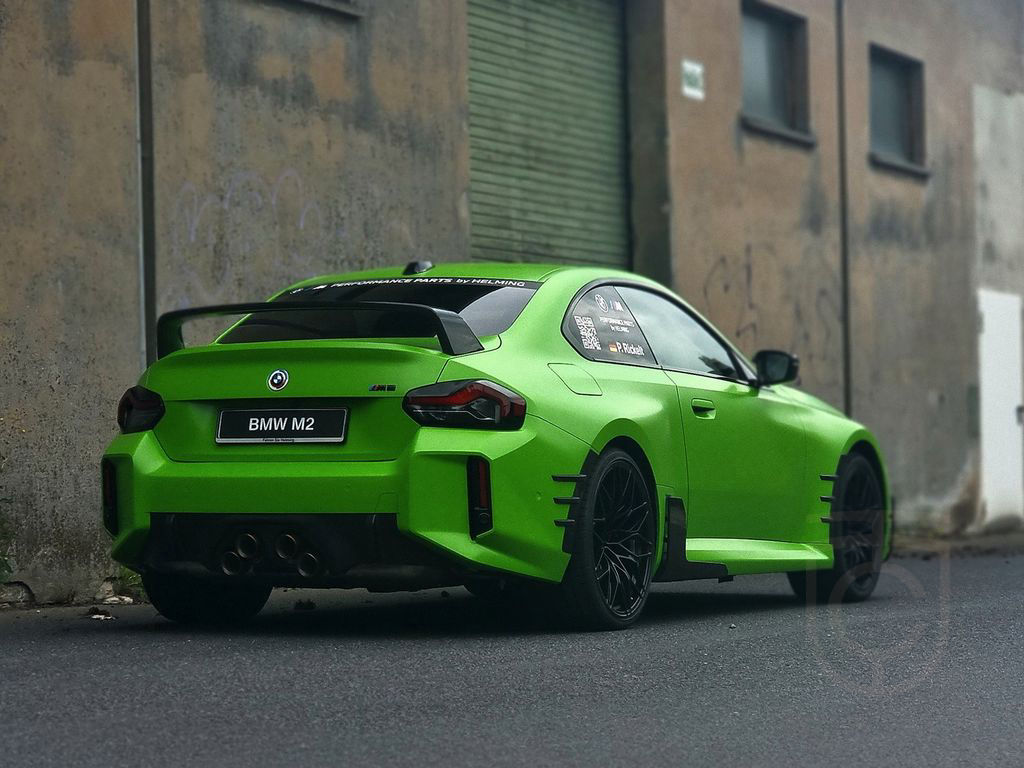 BMW M2 Coupé - Apple Green foliert / BMW M Perfomanc