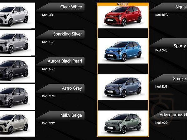 Kia Picanto Action Automat - Facelift MY25 inkl. vinterhjul,