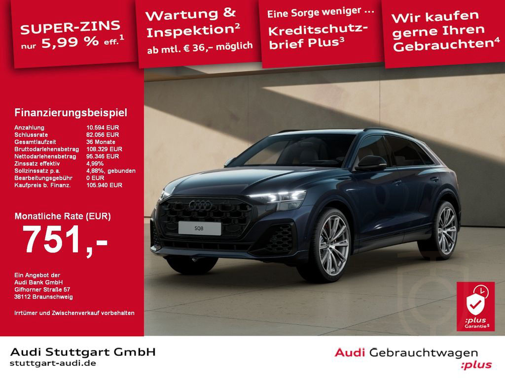 Audi SQ8 SUV TFSI tiptronic HD Matrix LED 360° AHK VC