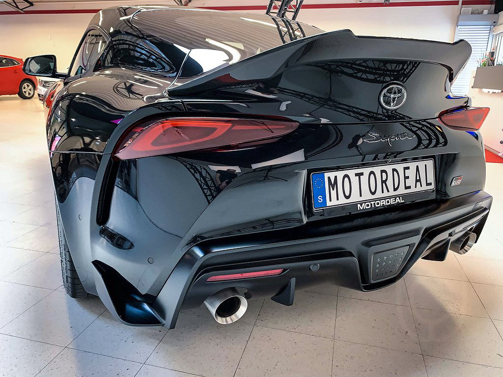 Toyota Supra Aut 340hk GR. premium paket spoiler i kolfiber