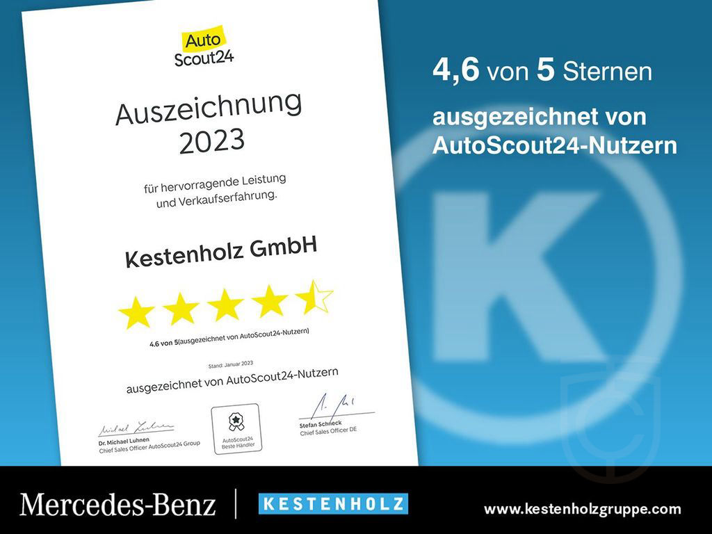 Mercedes-Benz E 450 d T 4Matic AMG+AHK+PANO+BURMEST+360°