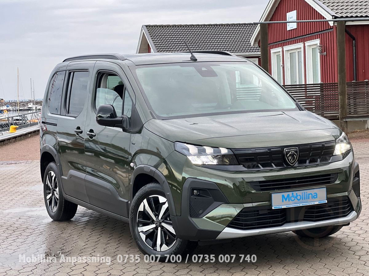 Peugeot Rifter Handikappanpassad Rullstolsbil