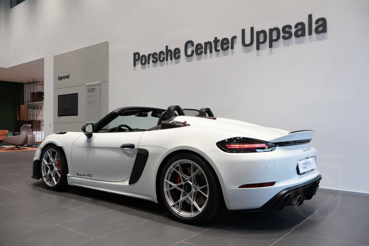 Porsche Cayman 718 Spyder RS Clubsport Weissach-paket