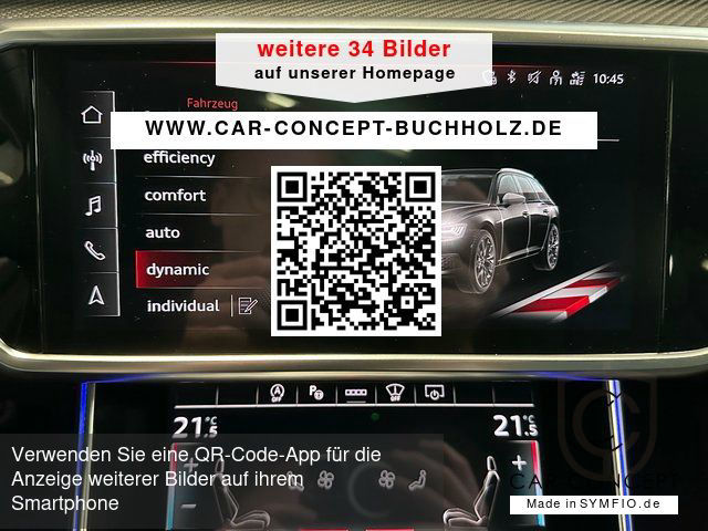 Audi S6 Avant PANO AHK StHz 21" B&O NACHT HEAD UP 360
