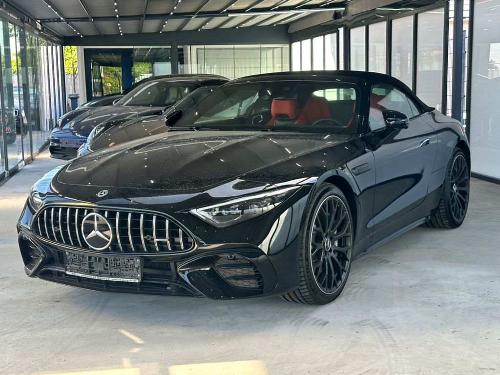 Mercedes-Benz SL 43 AMG LEDER ROT