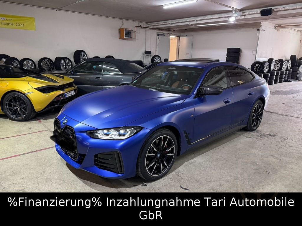 BMW i4 M50 Frozen Blue, Carbon Vollllll NP:98.000,-€