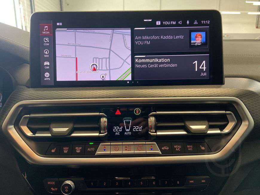 BMW X3M Competition AHK HeadUp