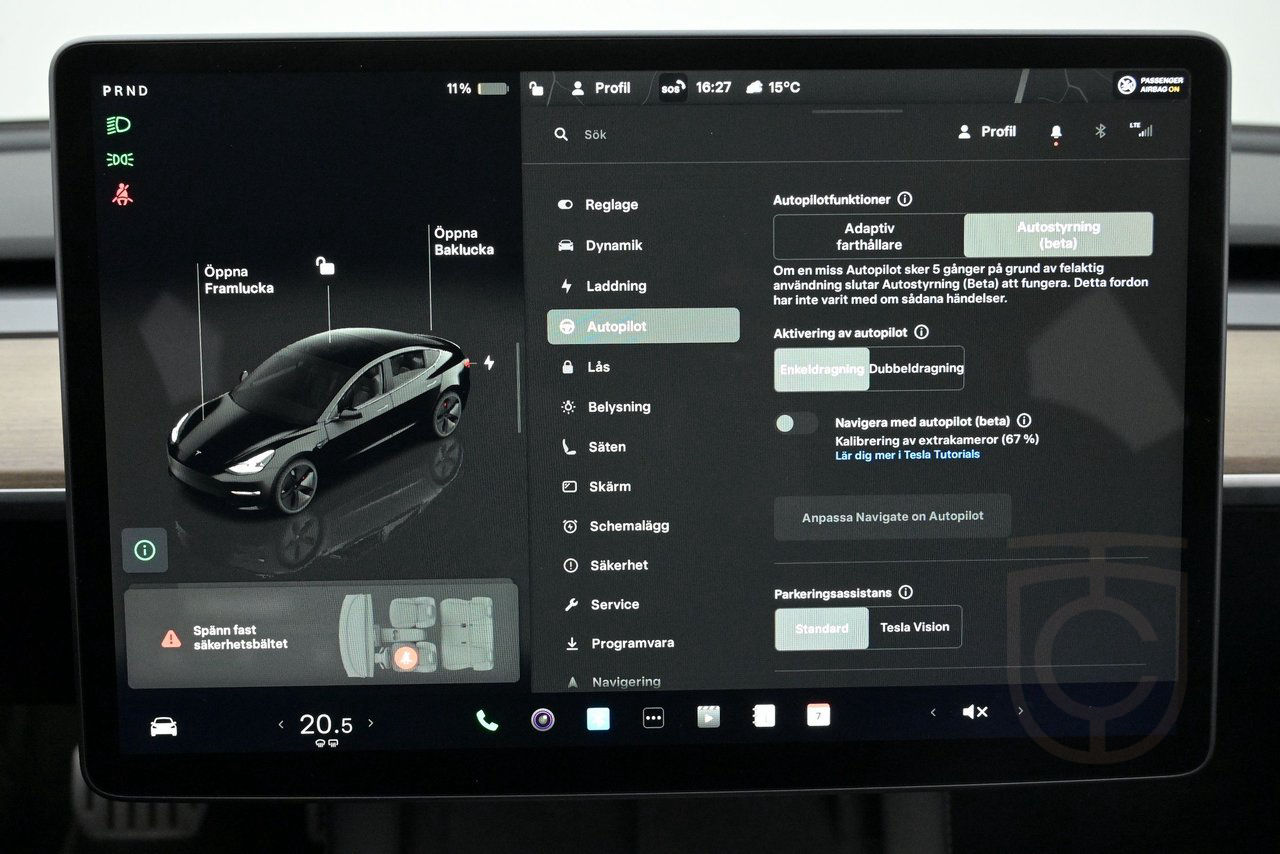 Tesla Model 3 Performance AWD Refresh EAP Pano