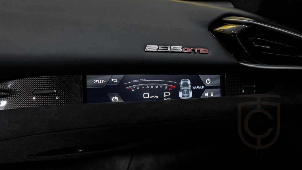 Ferrari 296 GTB *RACING SEAT*PASSENGER DISPLAY*CARBON*