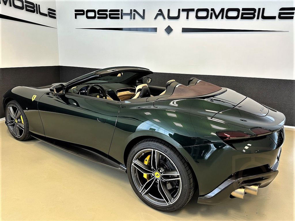 Ferrari Roma Spider Green/Beige Carbon 360° JBL
