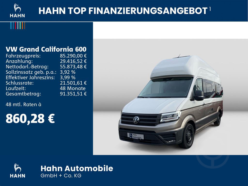 Volkswagen Grand California 600 2,0TDI 120kW NAVI LED