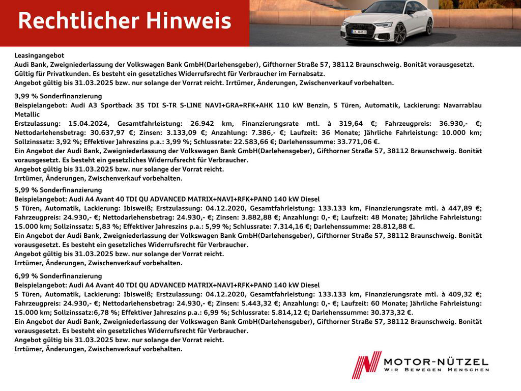 Audi RS4 Avant TFSI MATRIX+NAVI+HuD+B&O+ACC+PANO+20"