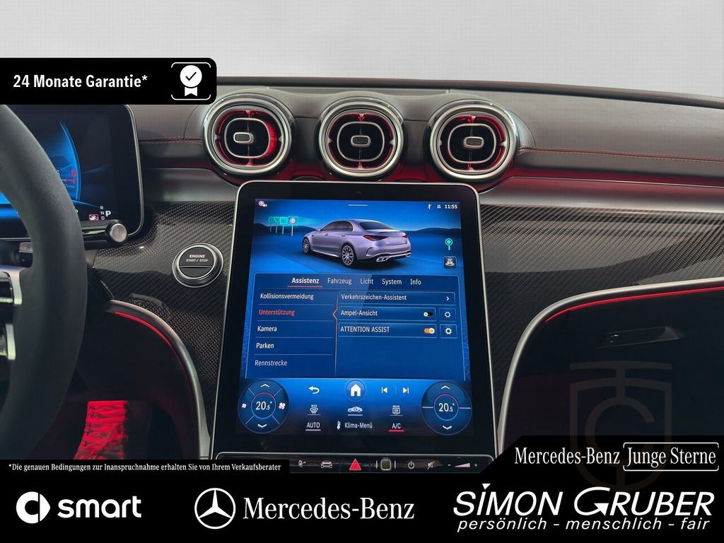 Mercedes-Benz C 63 SE Performance Sitze Aero Real Sound Carbon