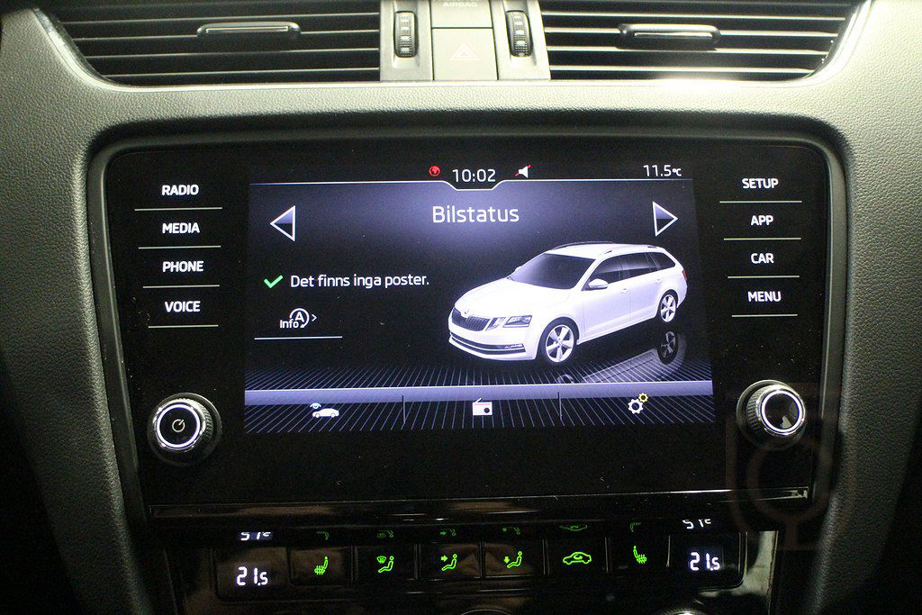 Skoda Octavia Kombi 1.0 TSI DSG Automat 115hk Apple Carplay