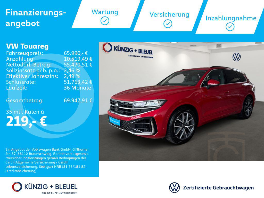 Volkswagen Touareg R-Line 4Motion 3.0 TSI AHK Komfort Kamer