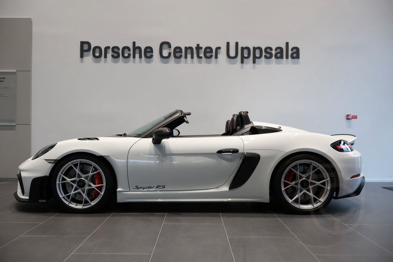 Porsche Cayman 718 Spyder RS Clubsport Weissach-paket