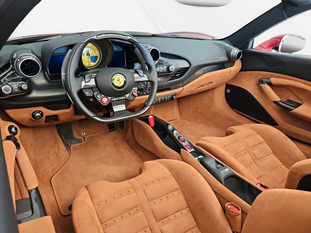 Ferrari F8 Spider LIFT DAYTONA SEATS SURRVIEW JBL