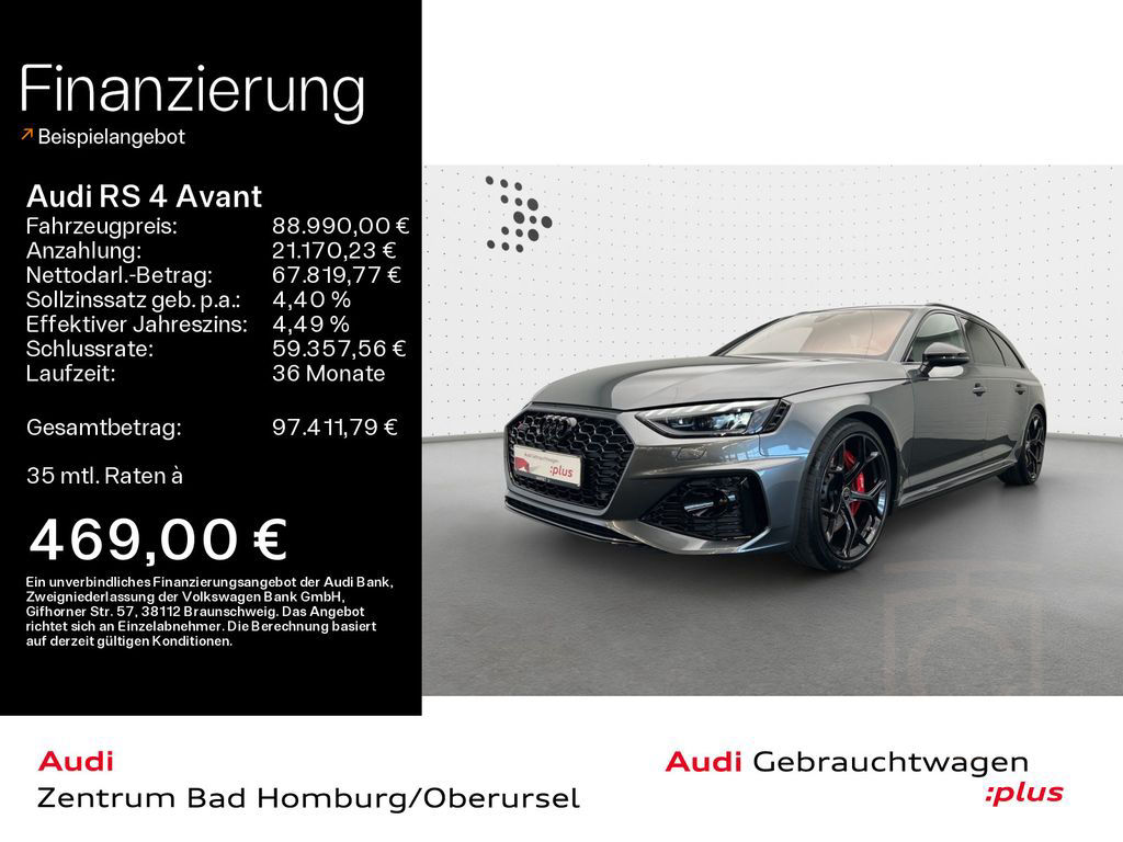 Audi RS 4 Avant quattro competition plus*Schalensitze