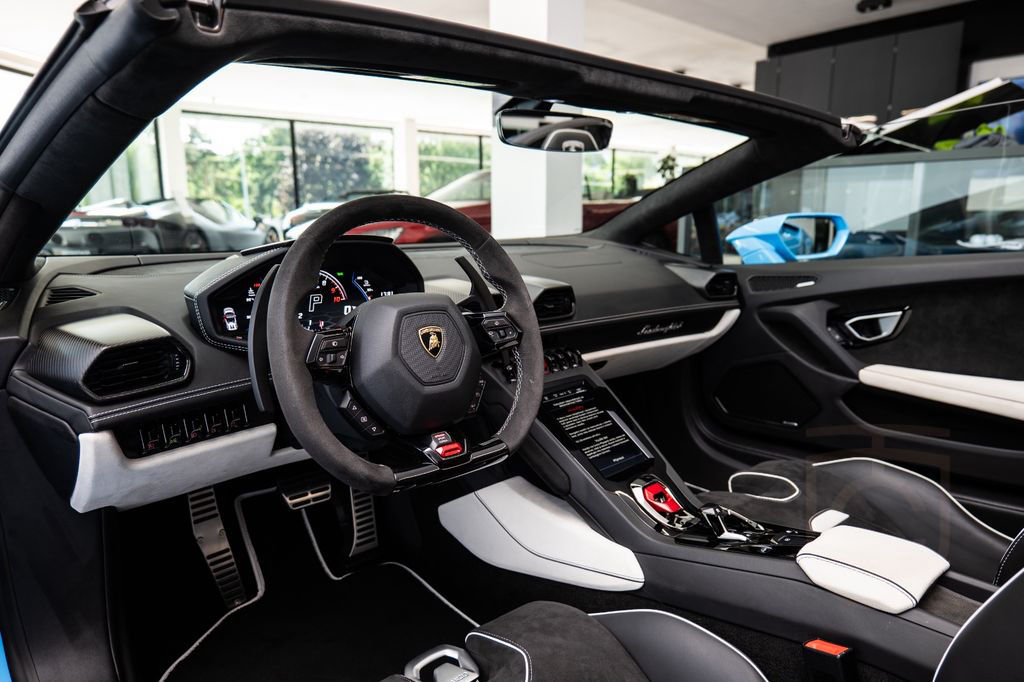 Lamborghini Huracán EVO Spyder/Blu Cepheus/LIFT/Sensonum