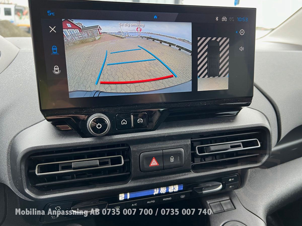 Peugeot Rifter Handikappanpassad Rullstolsbil
