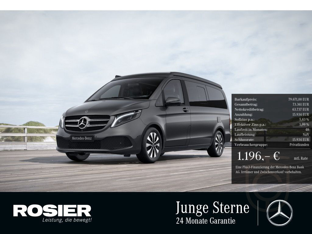 Mercedes-Benz Marco Polo V 300 d 4M AHK Standhz. Distr. LED Na