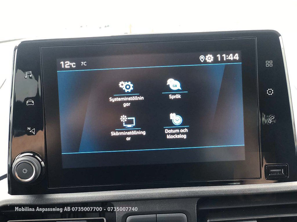 Peugeot Rifter Handikappanpassad Golvsänkt