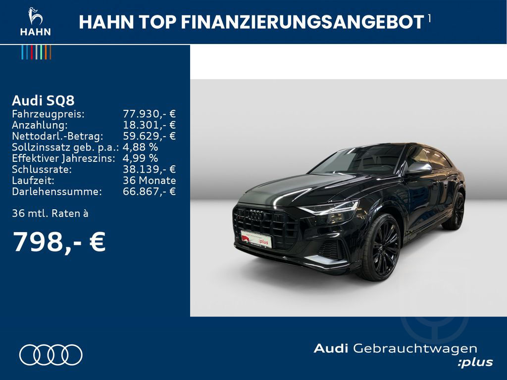 Audi SQ8 TFSI quattro AHK Leder Pano Virtual Standh S