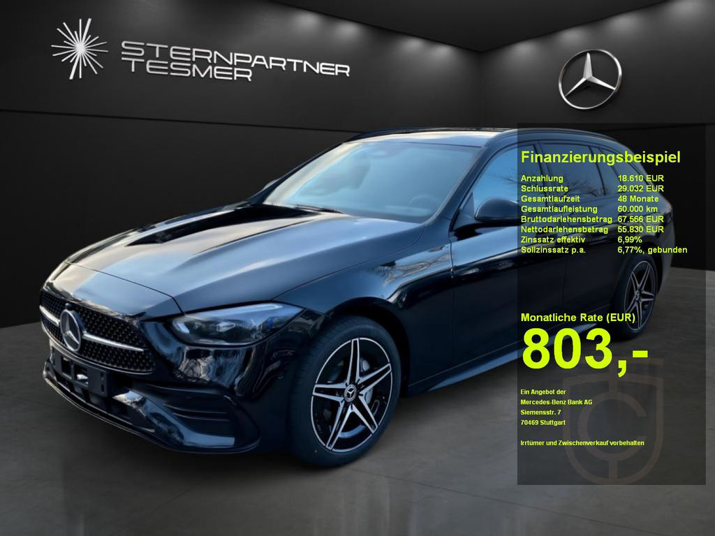 Mercedes-Benz C 300 de T-Modell mit EQ Hybrid Technologie +AMG